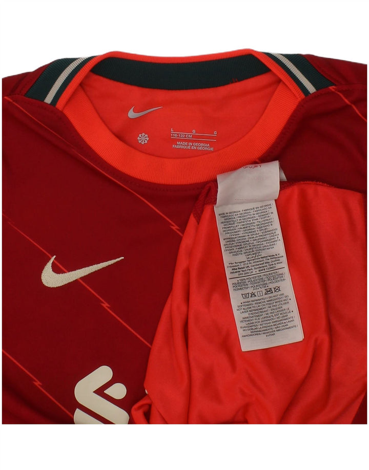 Nike Liverpool Graphic Camiseta para niños 6-7 años Grande Rojo Poliéster