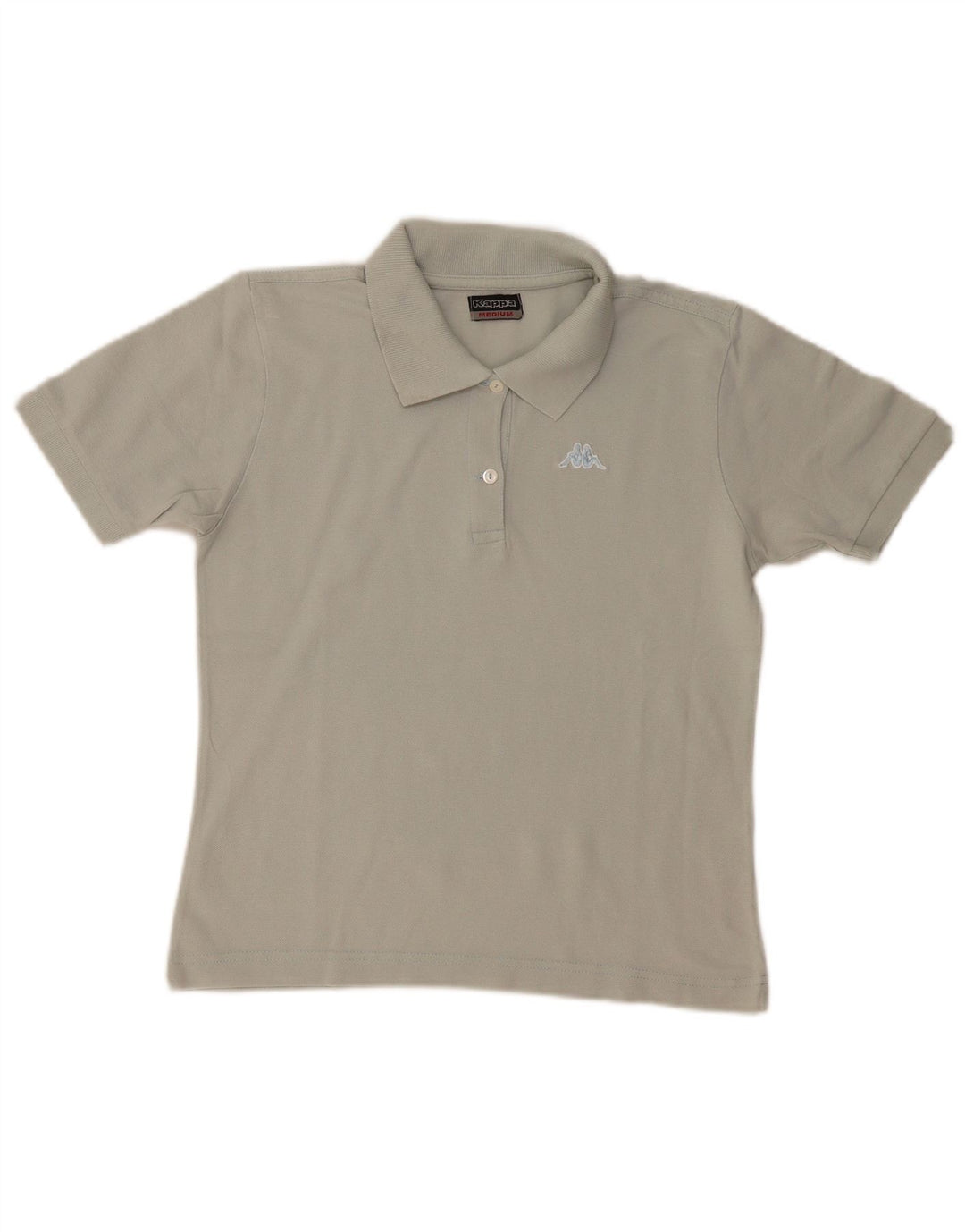 Kappa Polo para mujer UK 44 Algodón gris medio