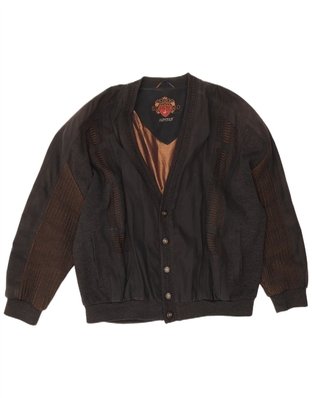 Chaqueta bomber para hombre Jupiter UK 44 2XL Poliéster negro