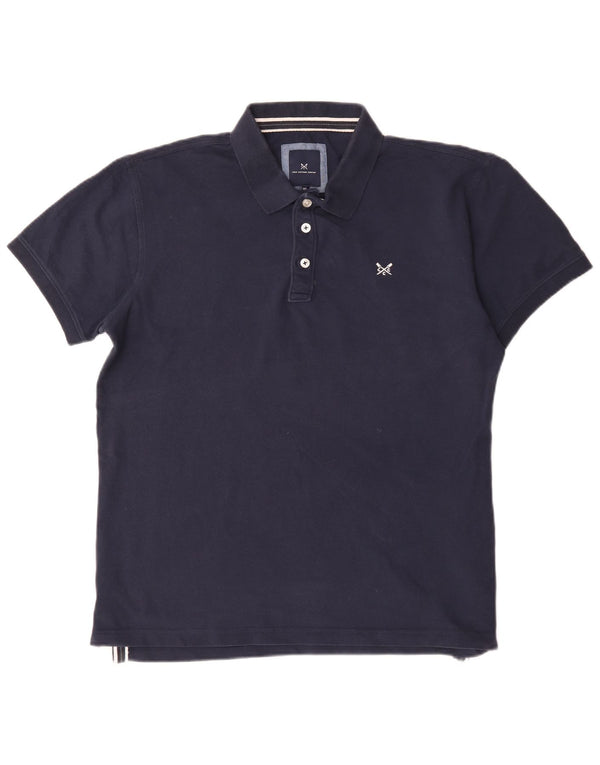 Crew Clothing Polo para hombre XL Azul marino Algodón
