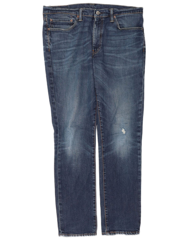 Levi's Mens 511 Vaqueros Slim Desgastados W36 L32 Algodón Azul