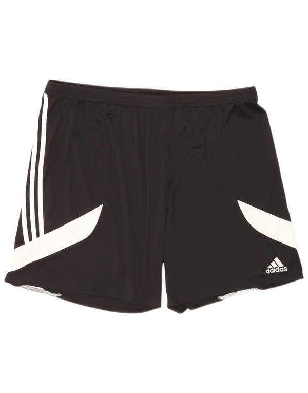 Adidas Mens Climalite Sport Shorts 2XL Negro Colorblock Poliéster