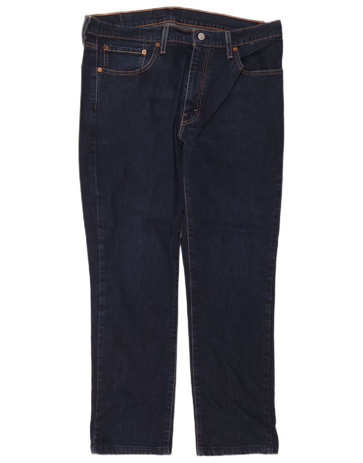 Levi's Hombre 511 Slim Jeans W36 L32 Algodón Azul Marino