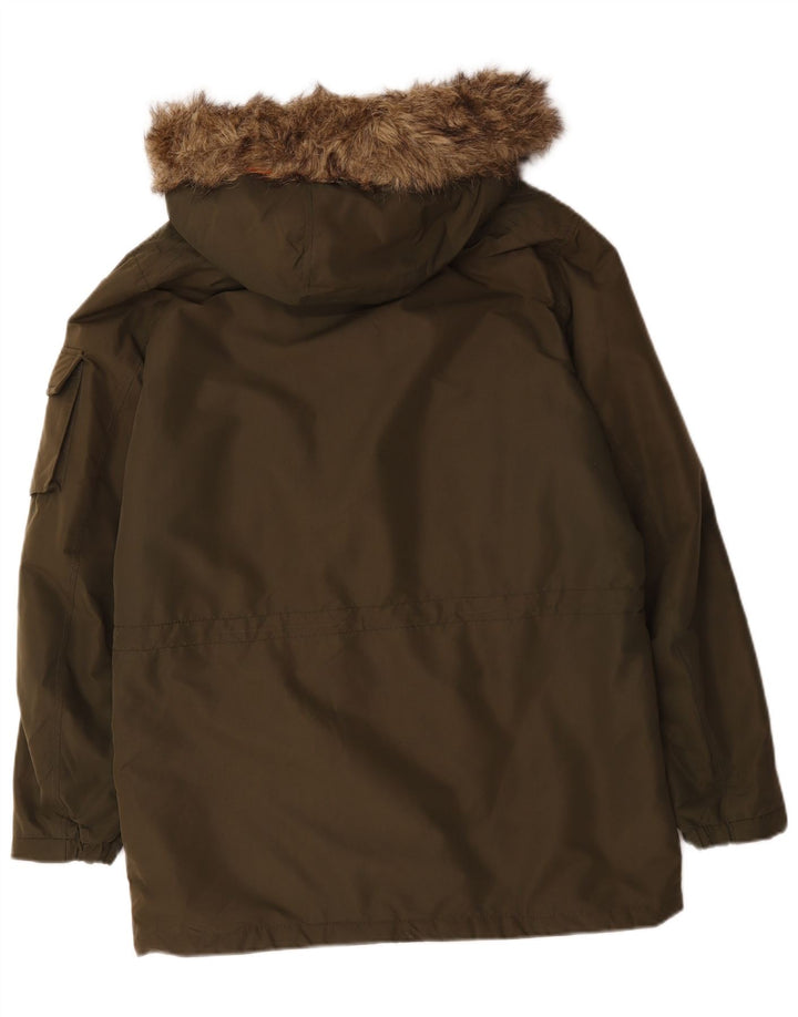 Jack & Jones Chaqueta Parka con Capucha para Hombre UK 38 Medium Khaki
