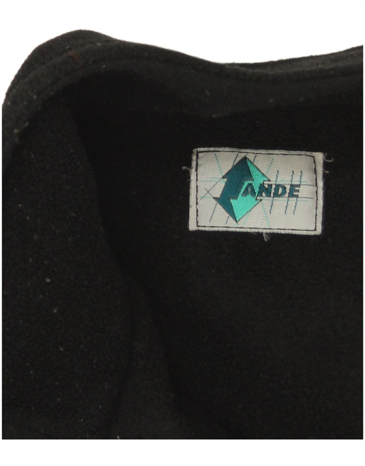 Vintage hombres chaqueta de lana Reino Unido 42 XL negro