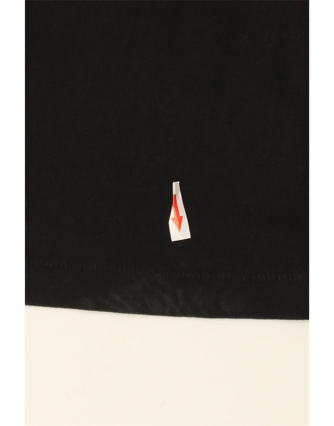 French Connection Polo para hombre grande de algodón negro