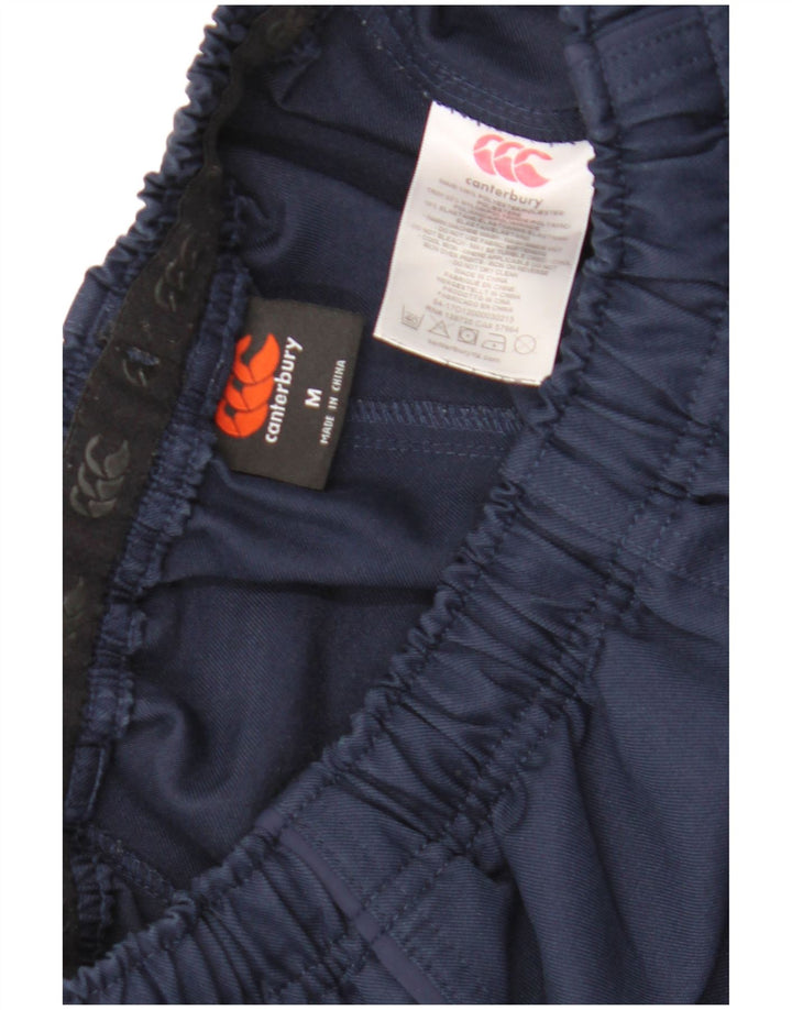 Canterbury Pantalones cortos deportivos para hombre Poliéster azul marino mediano