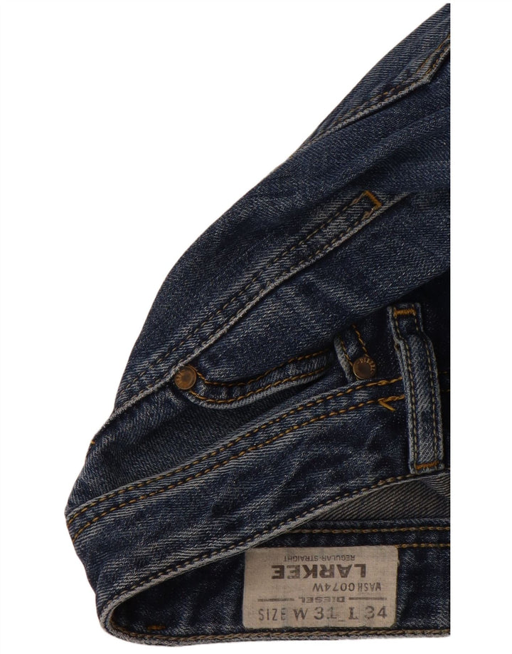 DIESEL Vaqueros Rectos Larkee para Hombre W31 L34 Algodón Azul