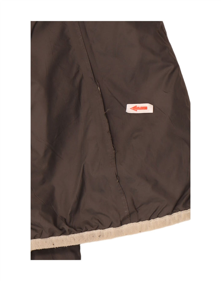 K-Way Chaqueta cortavientos con capucha para hombre UK 38 Poliamida gris medio