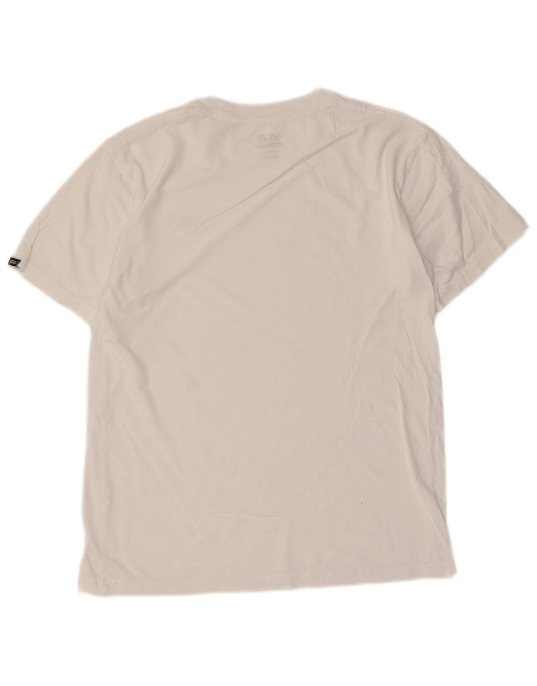 Camiseta Vans Hombre Top Small Blanco Algodón