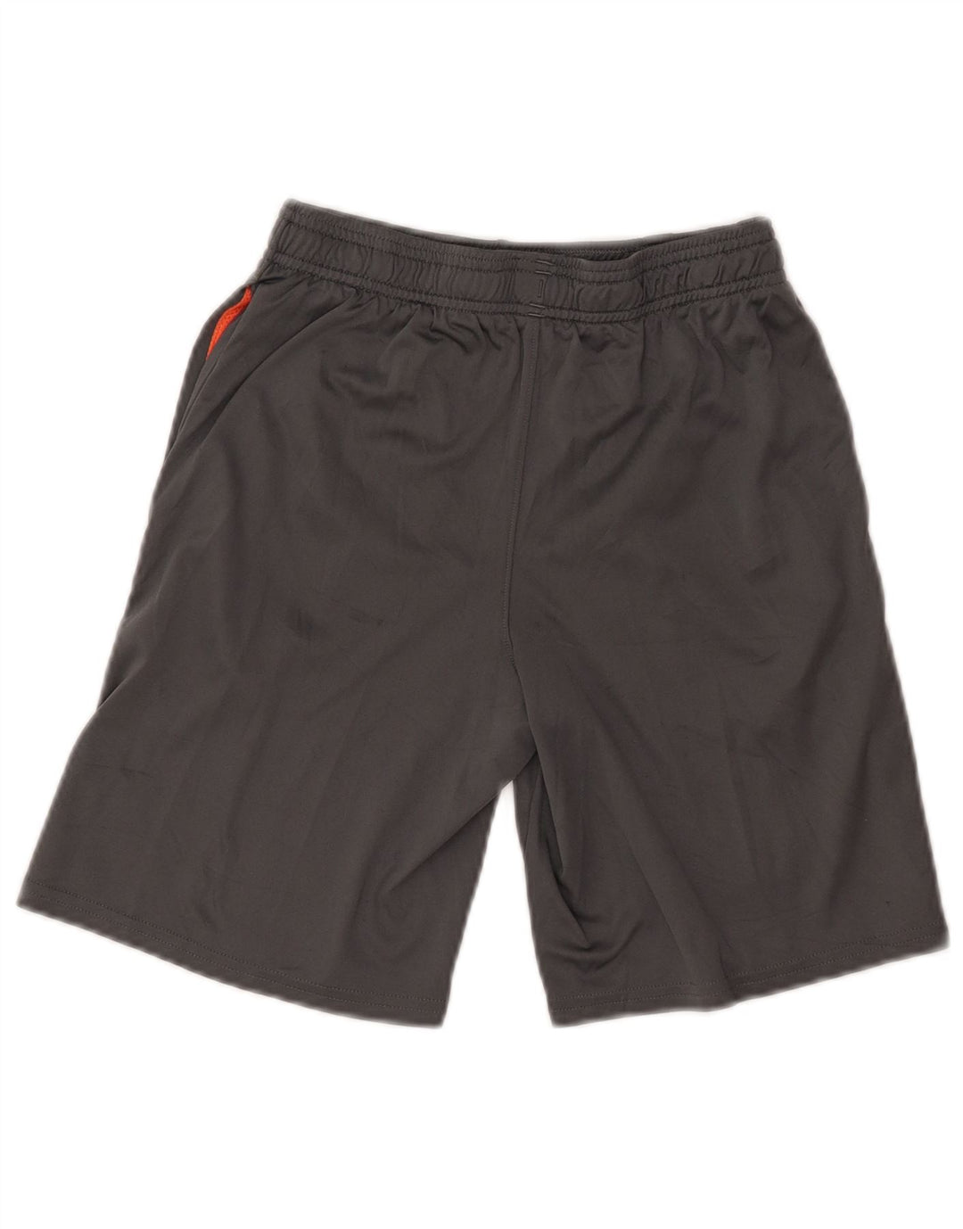 UNDER ARMOUR Pantalones cortos deportivos Heat Gear Graphic para niños 9-10 años Gris medio