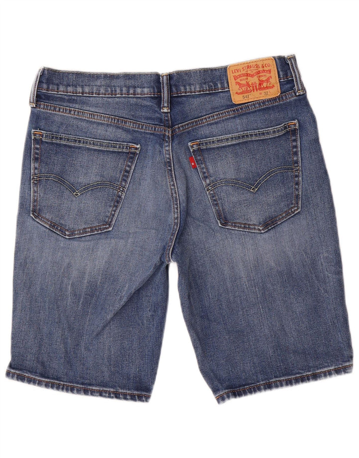 Levi's Mens 541 Shorts De Mezclilla W32 Algodón Azul Medio