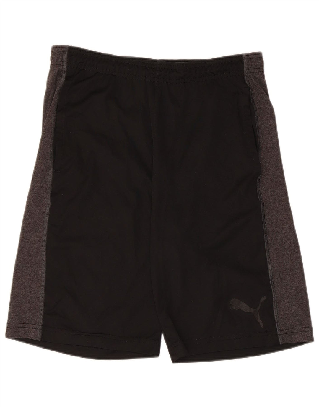 PUMA Shorts deportivos para hombre Small Black Colorblock