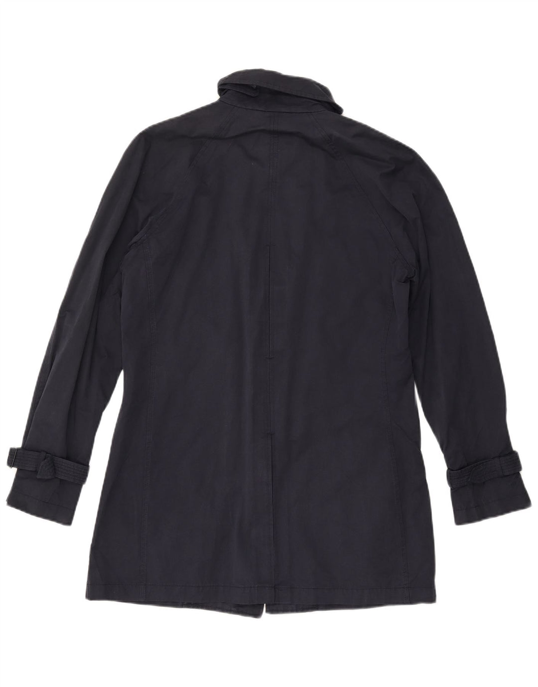 WOOLRICH Gabardina para hombre UK 36 Small Azul marino Algodón