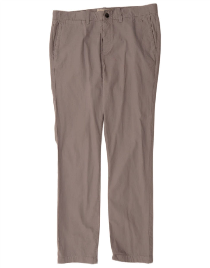Jack Wills Pantalones chinos ajustados para hombre W34 L32 Gris