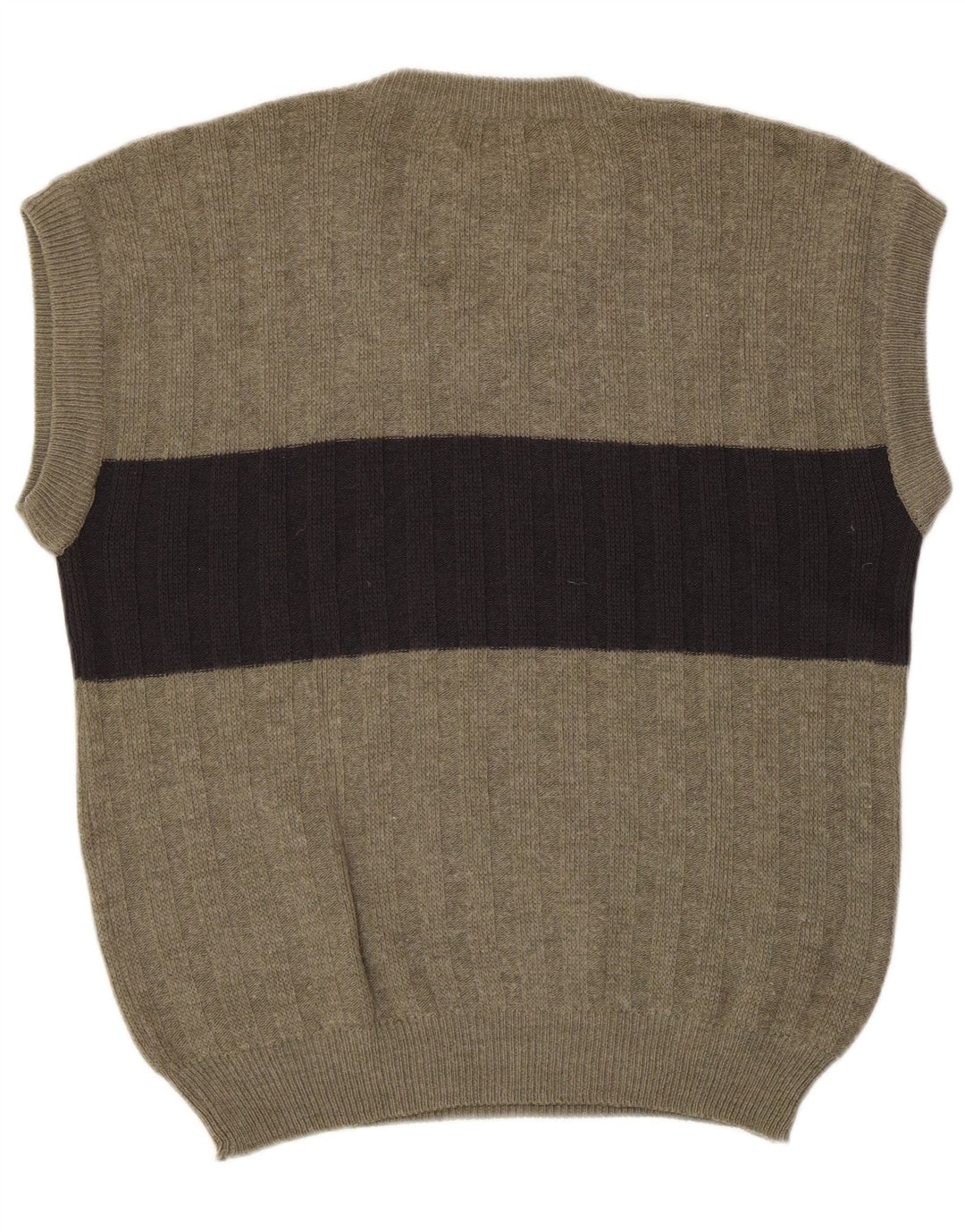 KIRKLAND Camiseta sin mangas para hombre IT 52 Large Khaki Colourblock