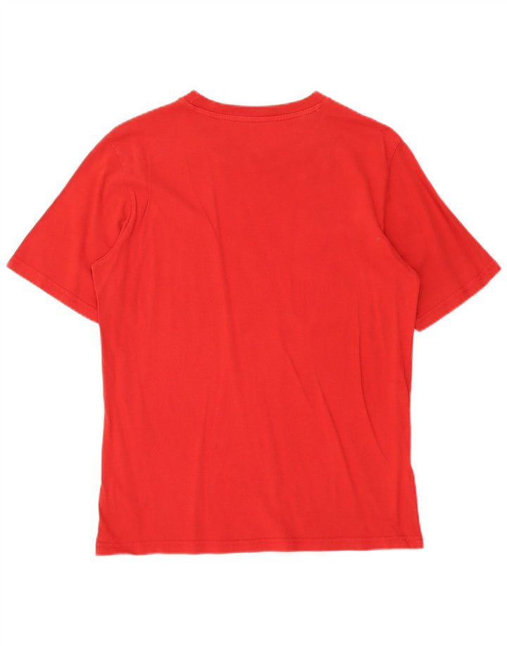 Lee - Camiseta gráfica para hombre, talla pequeña, algodón rojo