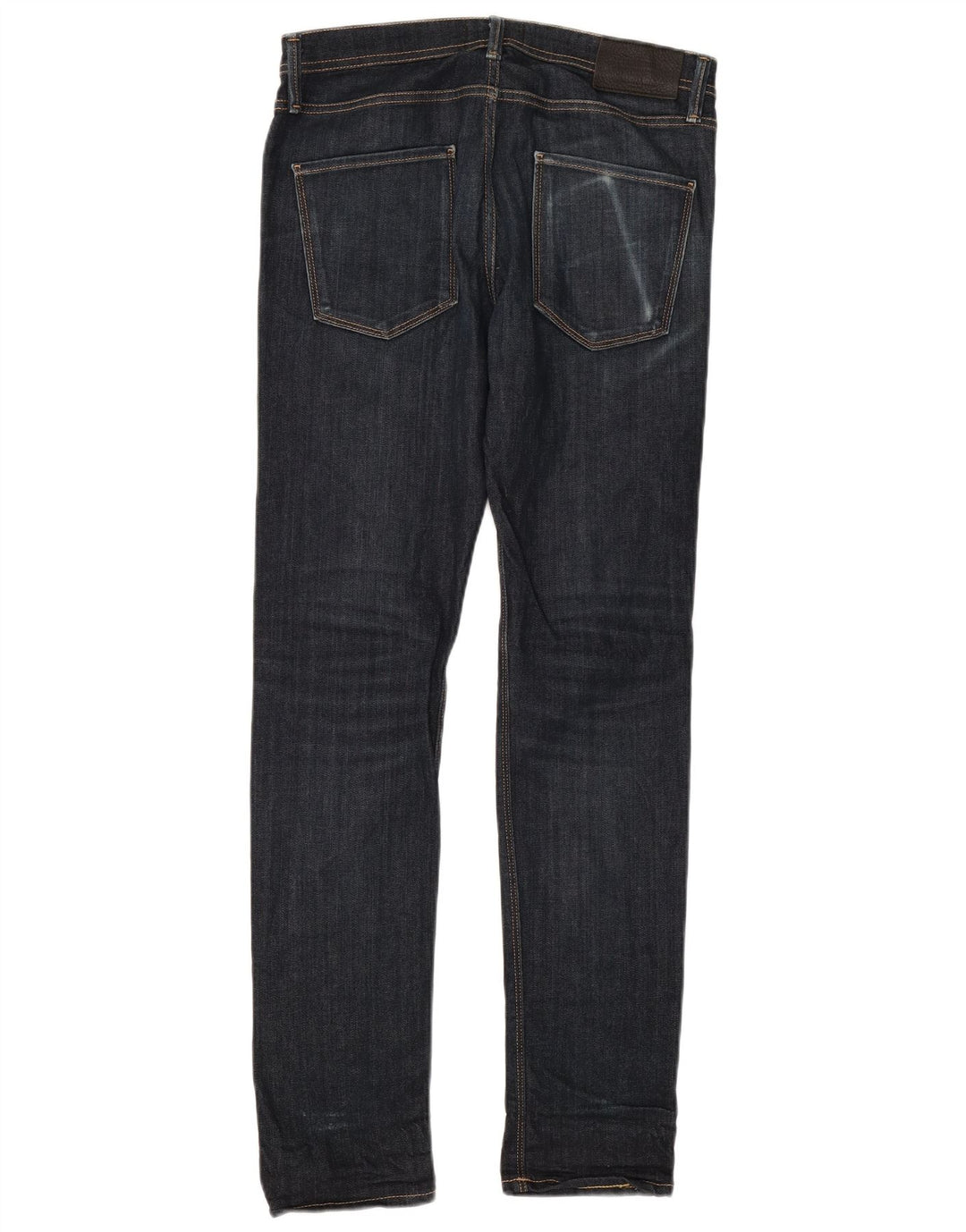 JACK & JONES Vaqueros slim GLENN para hombre W32 L32 Algodón azul marino