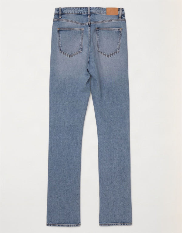 Zara Vaqueros pitillo de cintura alta para mujer EU 40 Medium W30 L33 Algodón azul