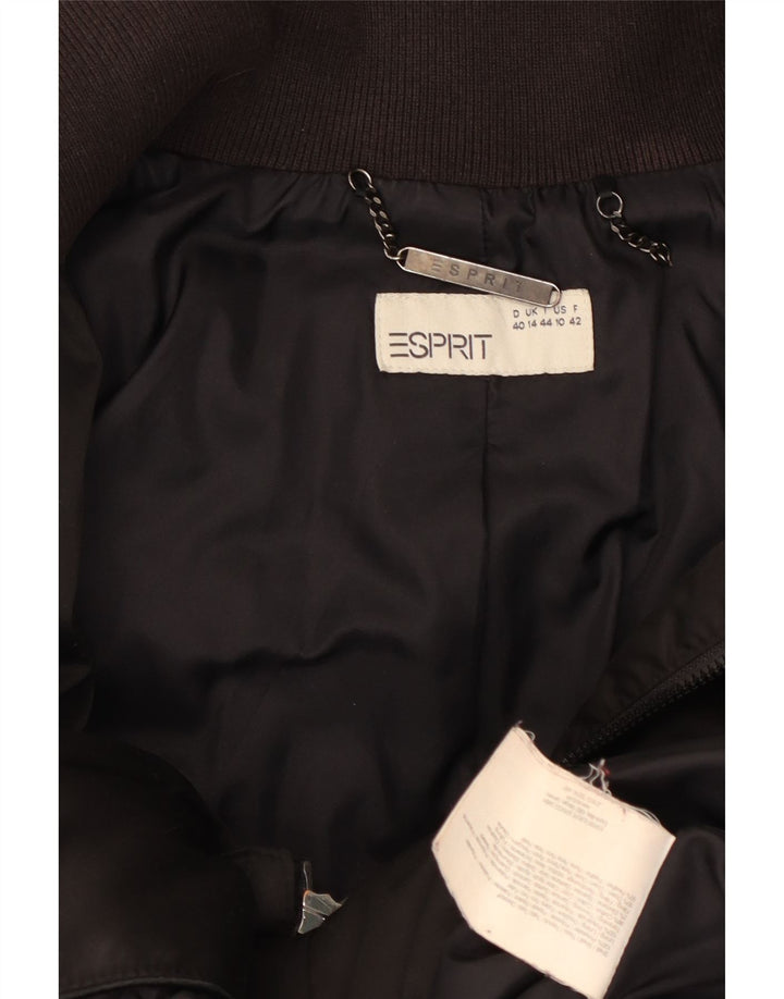 Esprit Abrigo acolchado para mujer UK 44 Grande Poliéster marrón