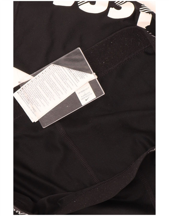 Nike Leggings gráficos para mujer UK 44 Grande Poliéster negro