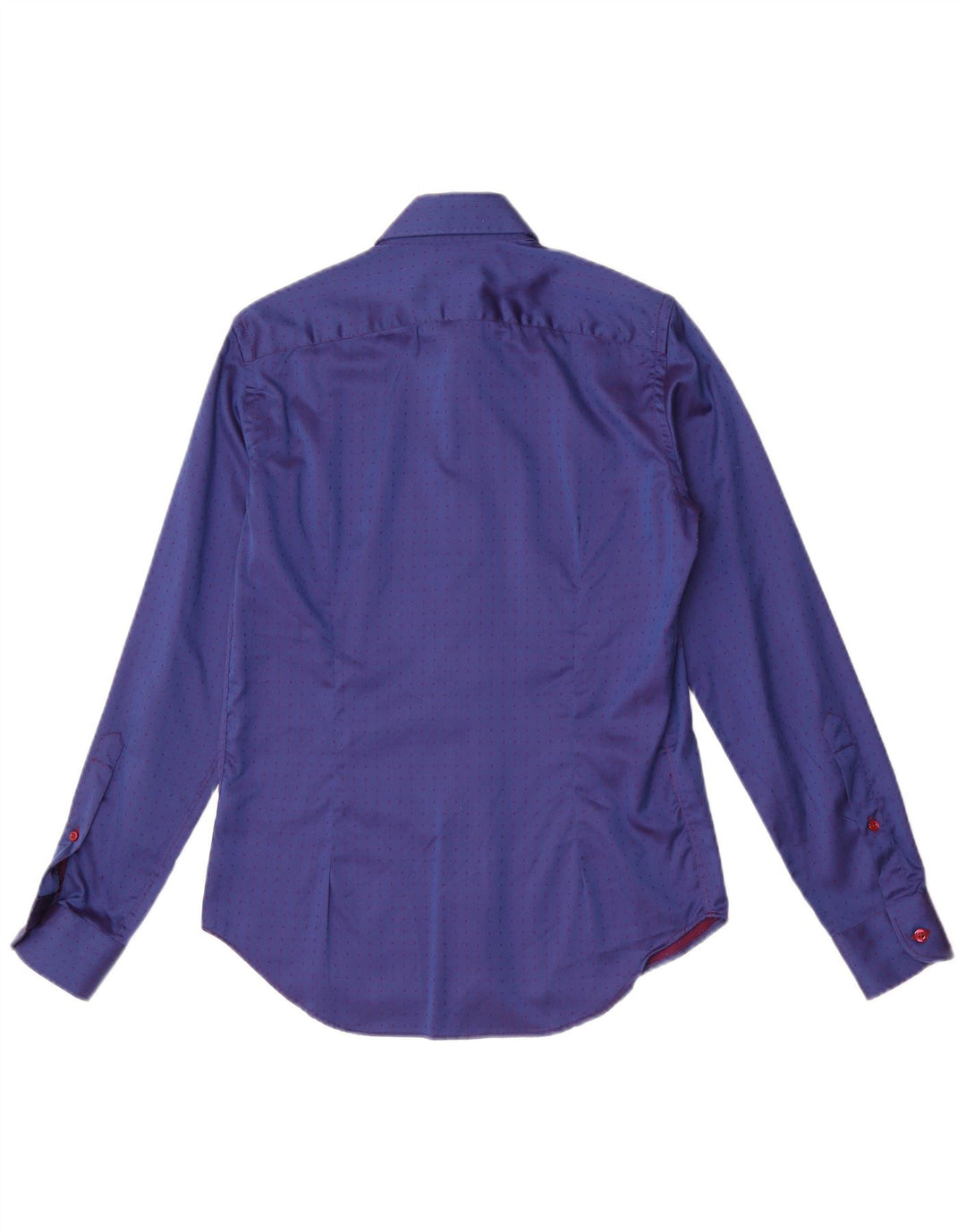 Naracamicie Camisa Hombre XS Algodón Manchado Azul