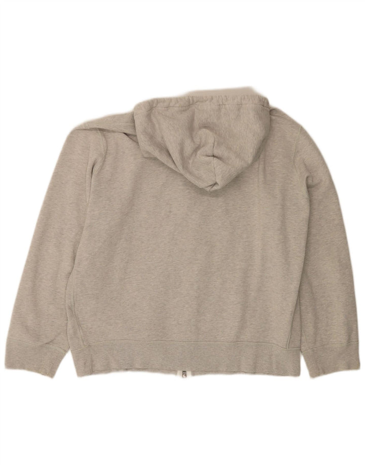 POLO RALPH LAUREN Suéter con capucha y cremallera extragrande para mujer UK 20 2XL Gris
