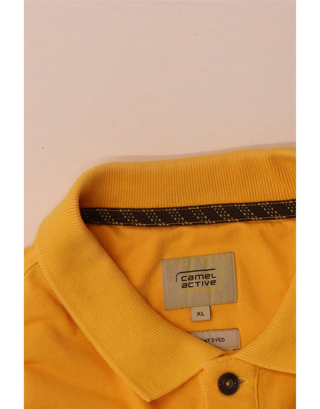 Polo Camel Active Hombre XL Amarillo