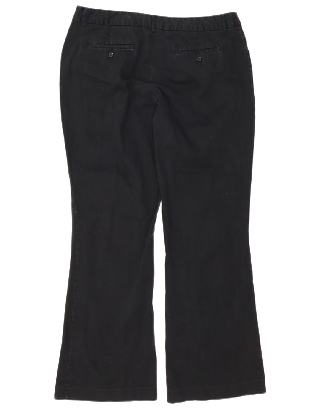 MOSSIMO Pantalones casuales con corte de bota para mujer US 16 2XL W38 L32 Algodón negro