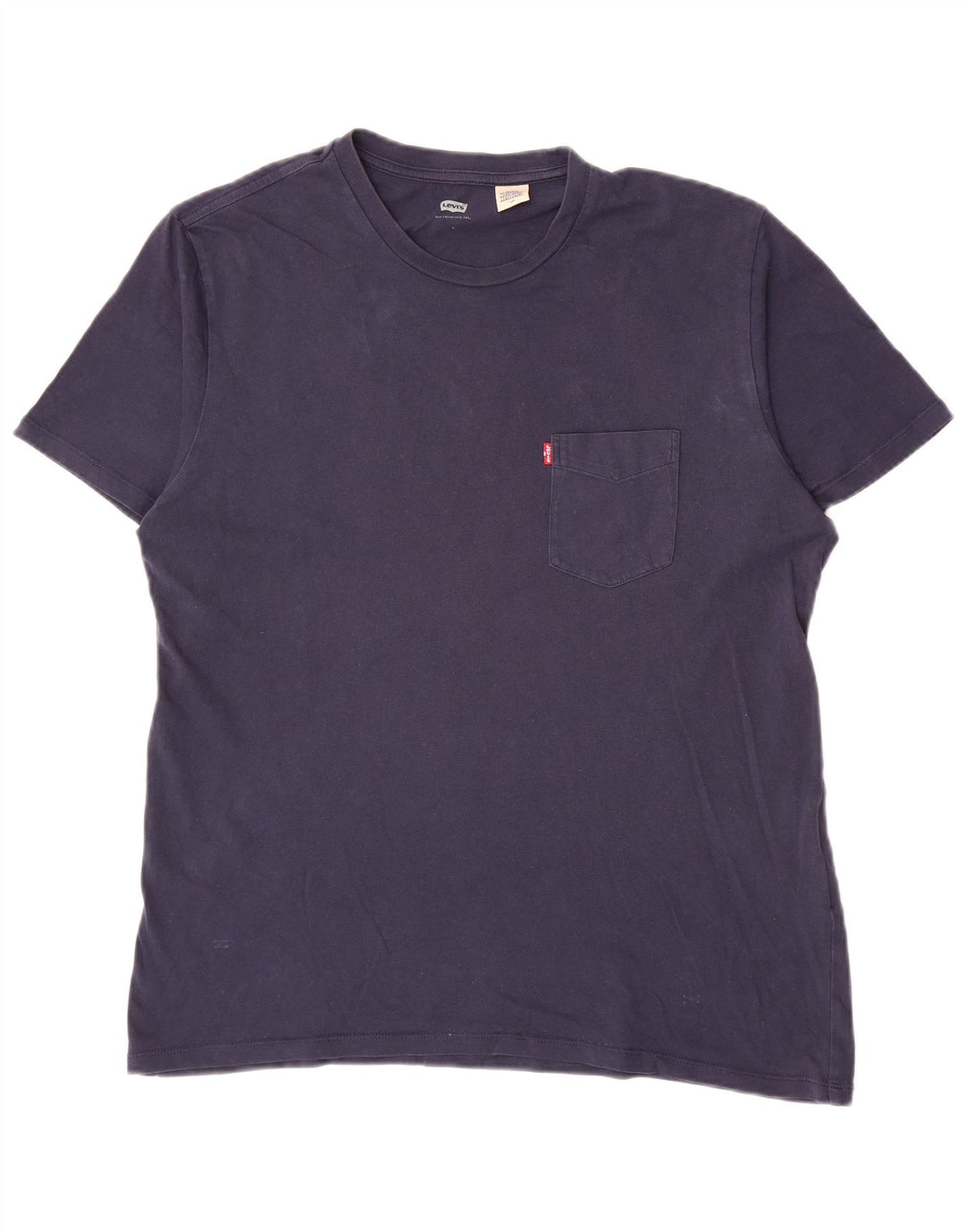 Levi's - Camiseta para hombre, talla grande, algodón azul marino