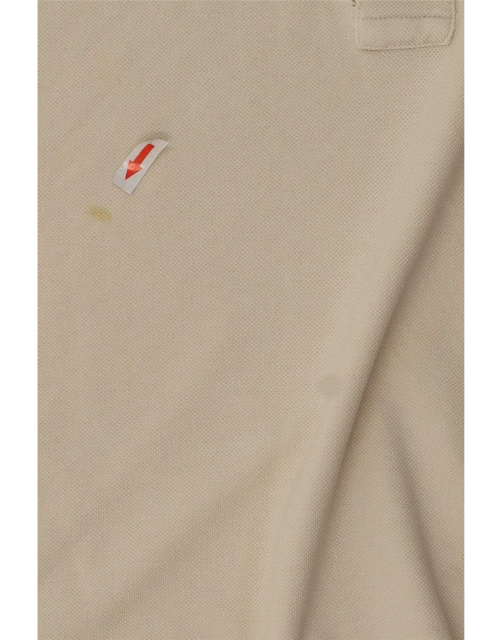 Polo Tommy Hilfiger para hombre, talla grande, color beige