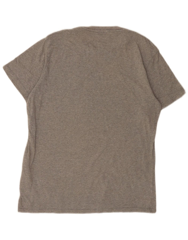 Levi's Camiseta gráfica para hombre Top de algodón moteado en gris medio