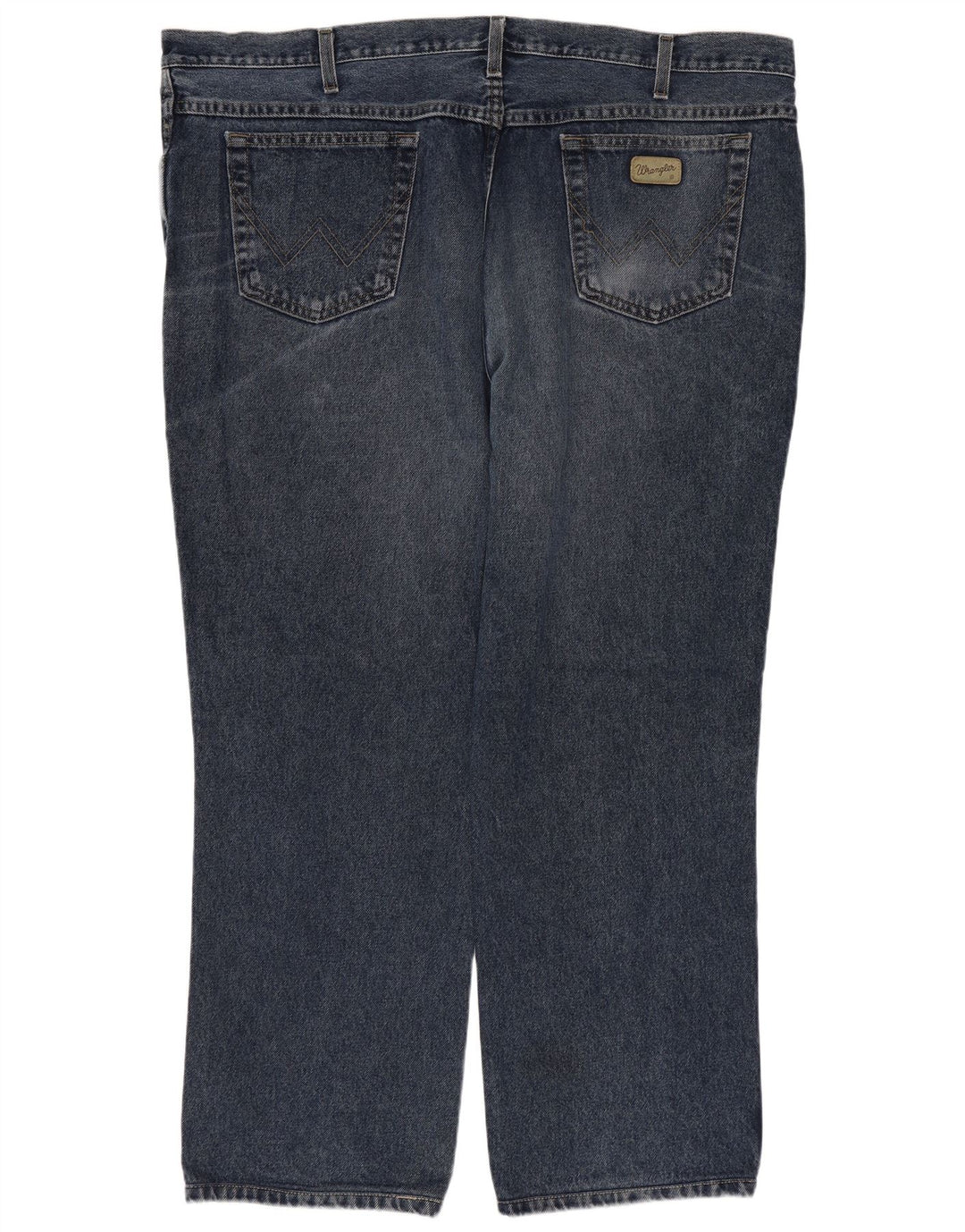 Wrangler Vaqueros rectos Texas para hombre W44 L28 Algodón azul marino