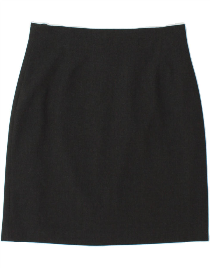 L.O.G.G Womens Straight Skirt EU 38 Medium W28  Grey Vintage L.O.G.G and Second-Hand L.O.G.G from Messina Hembry 