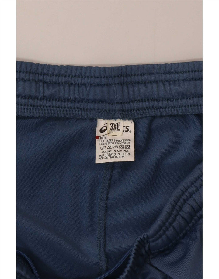 Pantalón De Chándal Asics Hombre 3XL Azul Poliéster