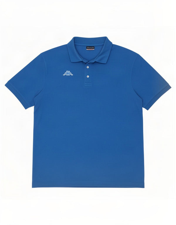 Kappa Polo Hombre XL Algodón Azul