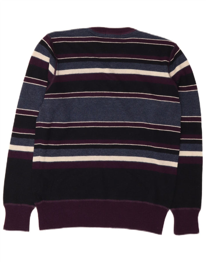 North Sails Jersey De Cuello Redondo Para Hombre Pequeño De Lana A Rayas Multicolor