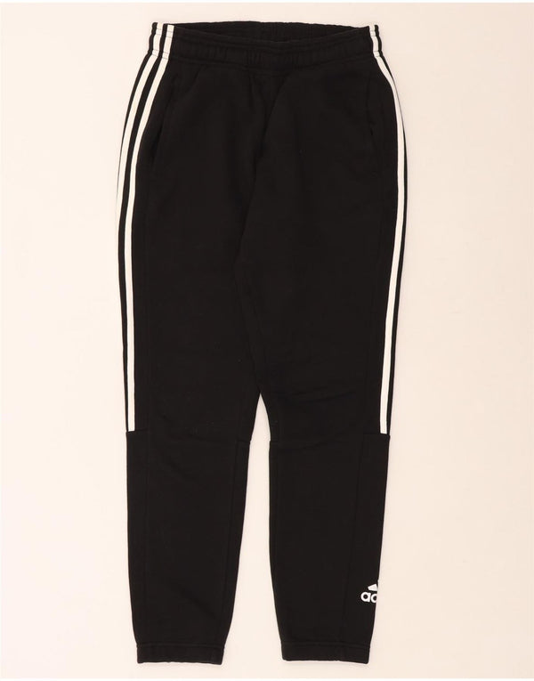 ADIDAS Hombre Chándal Pantalones Joggers Pequeño Algodón Negro