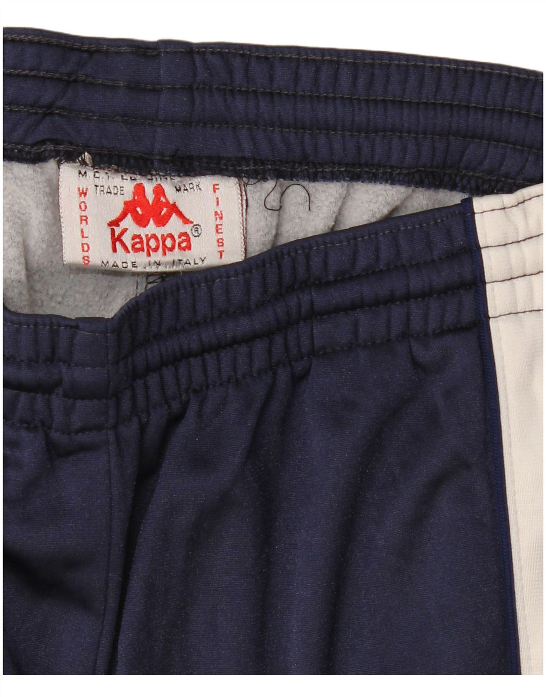 Kappa Hombre Pantalones De Chándal Gráfico Joggers Medium Azul Marino Colorblock