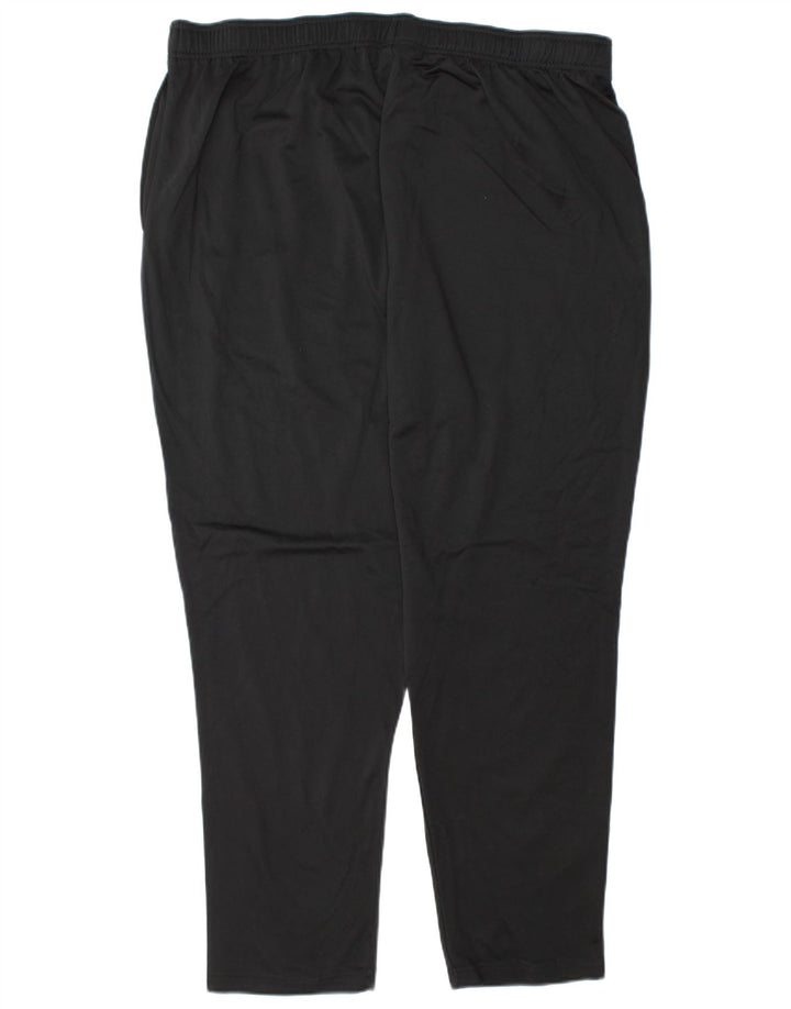 Adidas Pantalones de chándal para hombre UK 51/54 2XL Negro Poliéster