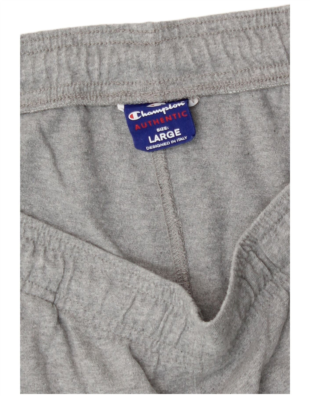 Champion Pantalones Cortos Deportivos Gráficos para Hombre Gris Grande
