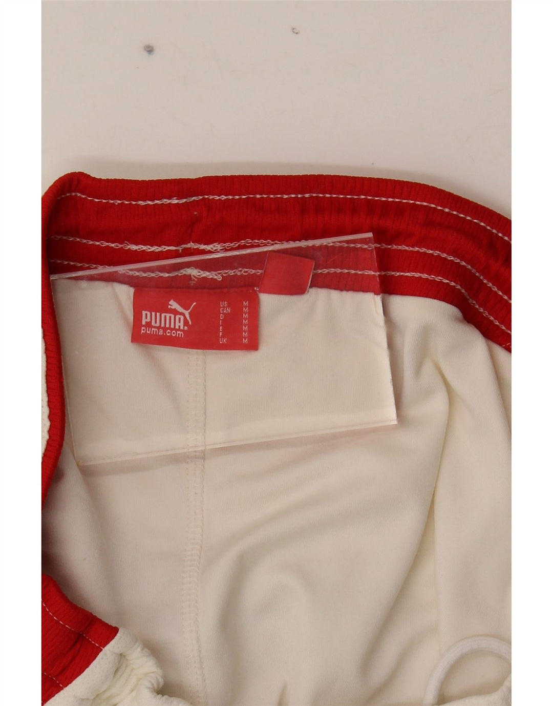 PUMA Womens Skort UK 12 Medium  White Colourblock Vintage Puma and Second-Hand Puma from Messina Hembry 