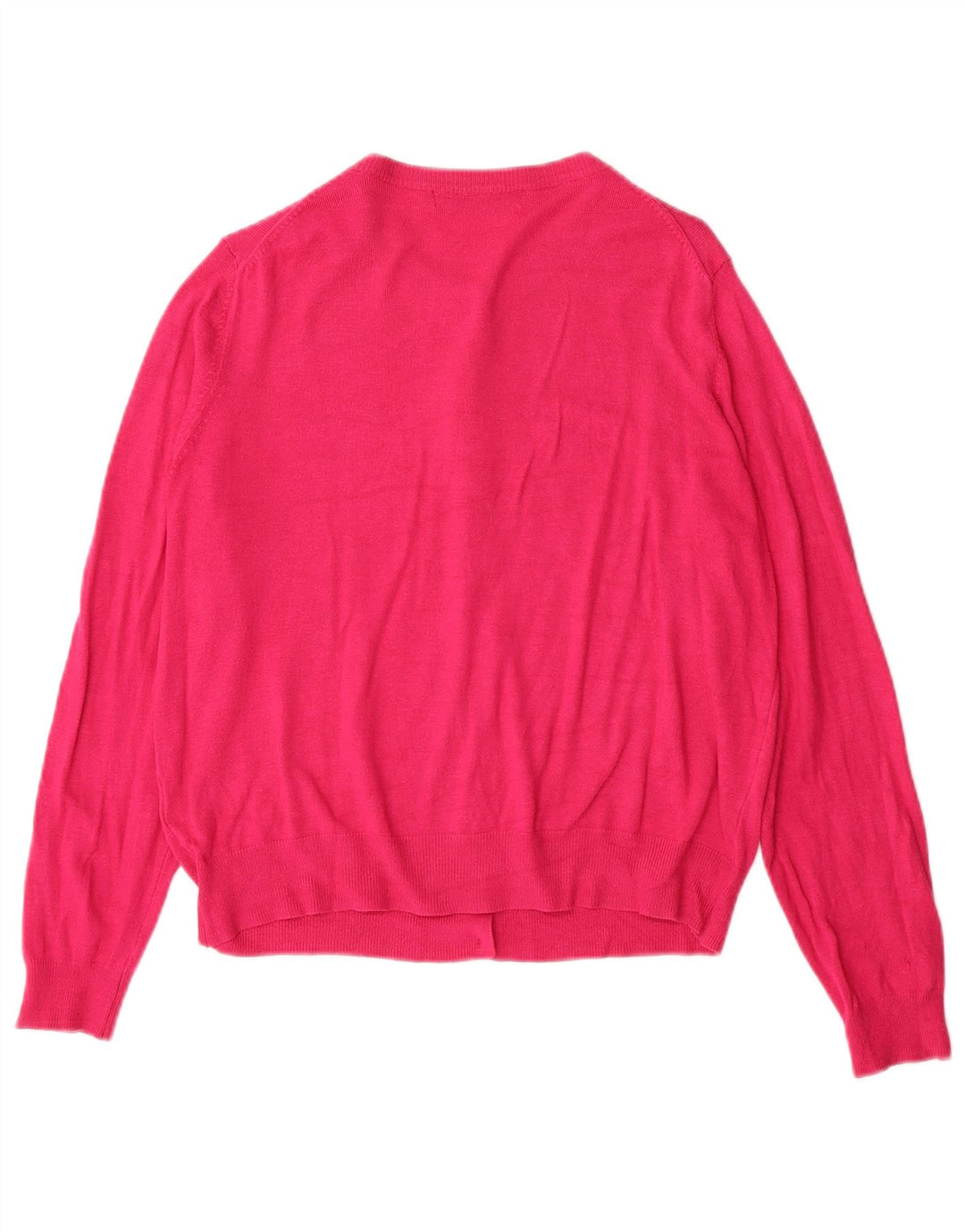 Marks & Spencer - Cárdigan para mujer (talla 40), color rosa medio, clásico de viscosa