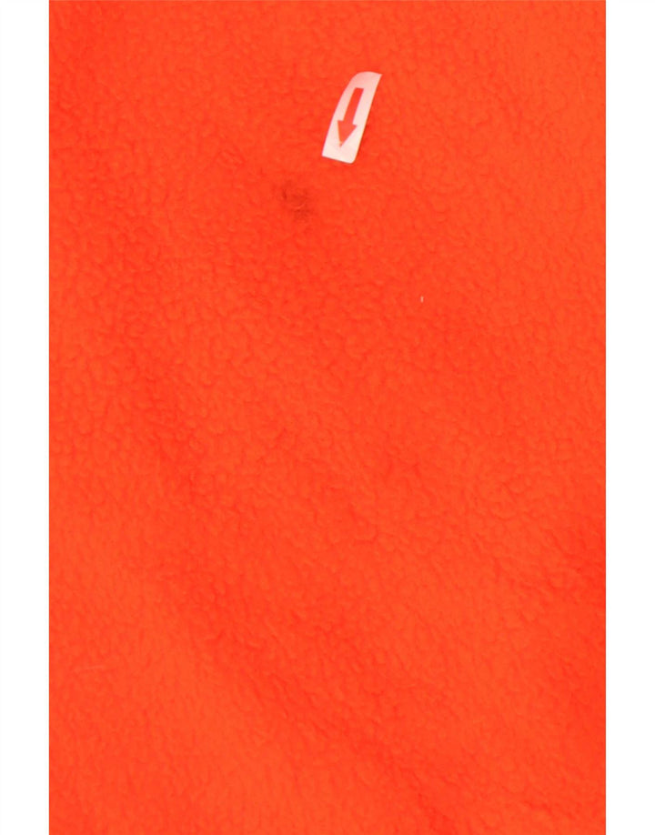 Adidas Chaqueta polar para hombre ES 38 Poliéster naranja medio