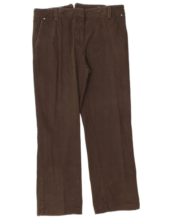 Conte of Florence - Pantalón chino recto para hombre IT 50 Large W34 L30 Marrón
