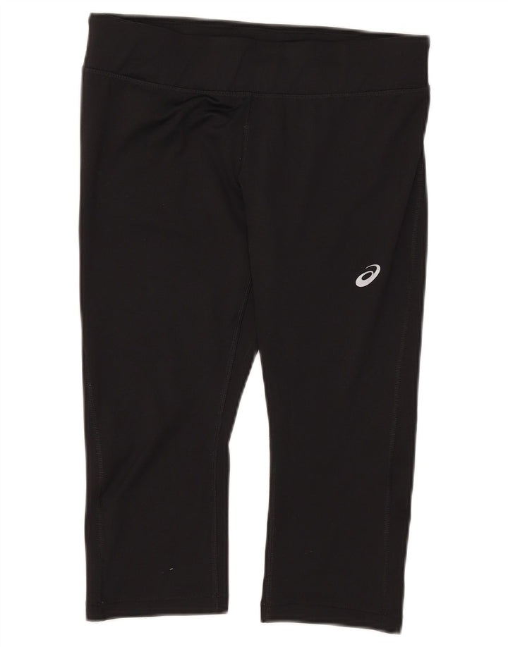 Asics Capri Leggings para mujer Reino Unido 12 Mediano Negro Poliéster