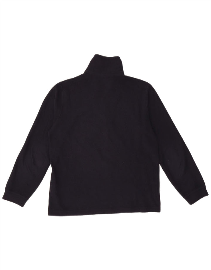 Champion Jersey De Forro Polar Con Cremallera Para Hombre Pequeño Poliéster Azul Marino