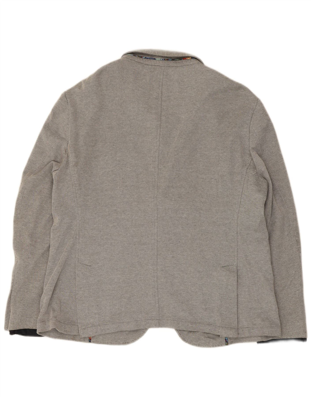 Zara Chaqueta Blazer De 2 Botones Para Hombre EU 56 XL Poliéster Gris