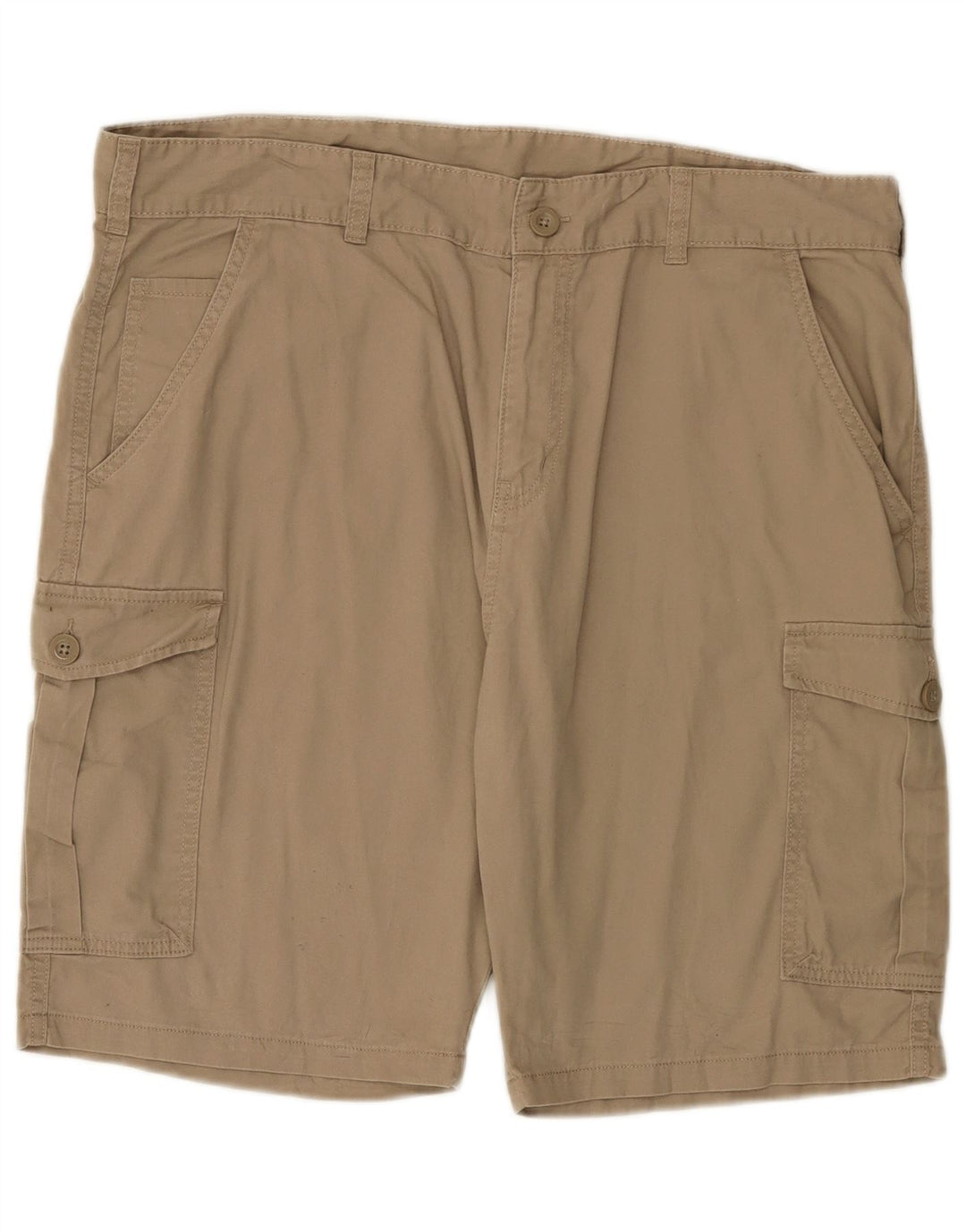 Pantalones cortos tipo cargo para hombre Mountain Warehouse W38 XL Algodón caqui