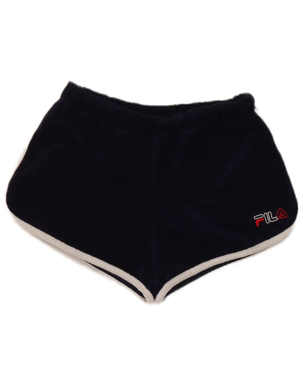 Fila Mujer Sport Shorts Small Azul Marino Algodón